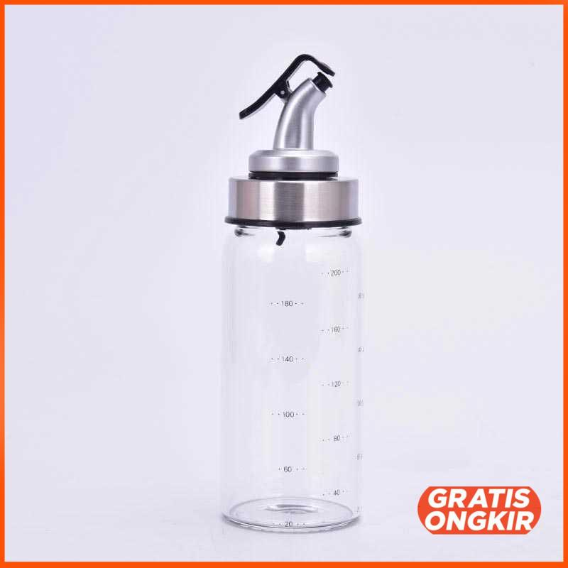 Botol Minyak Olive Oil Kaca Bottle 200ml - CN297