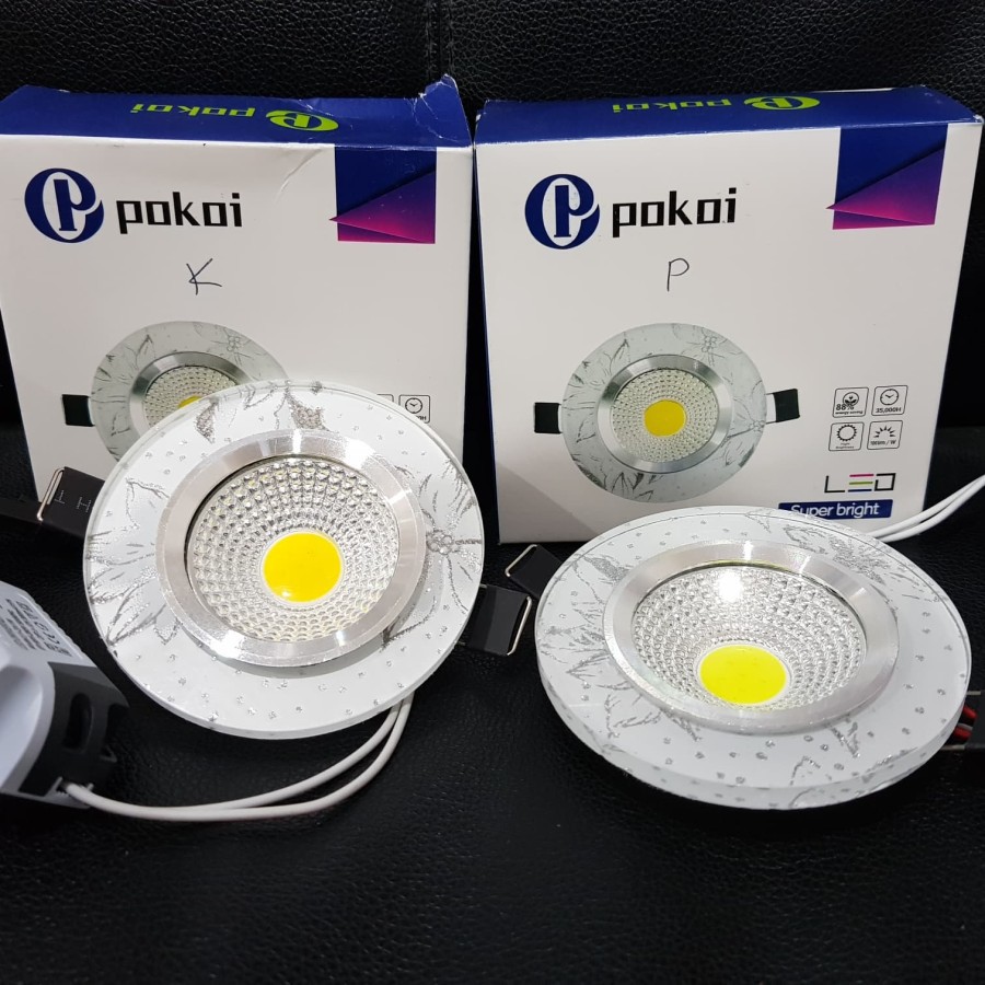 Downlight Pokoi 5W RGB Putih/Warm White