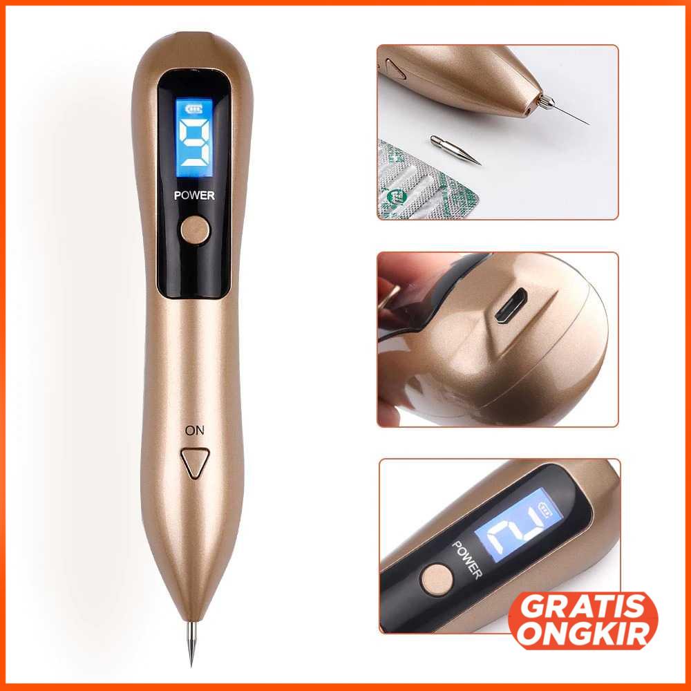 Pen Laser Plasma Penghilang Jerawat Dark Spot Wajah JT75