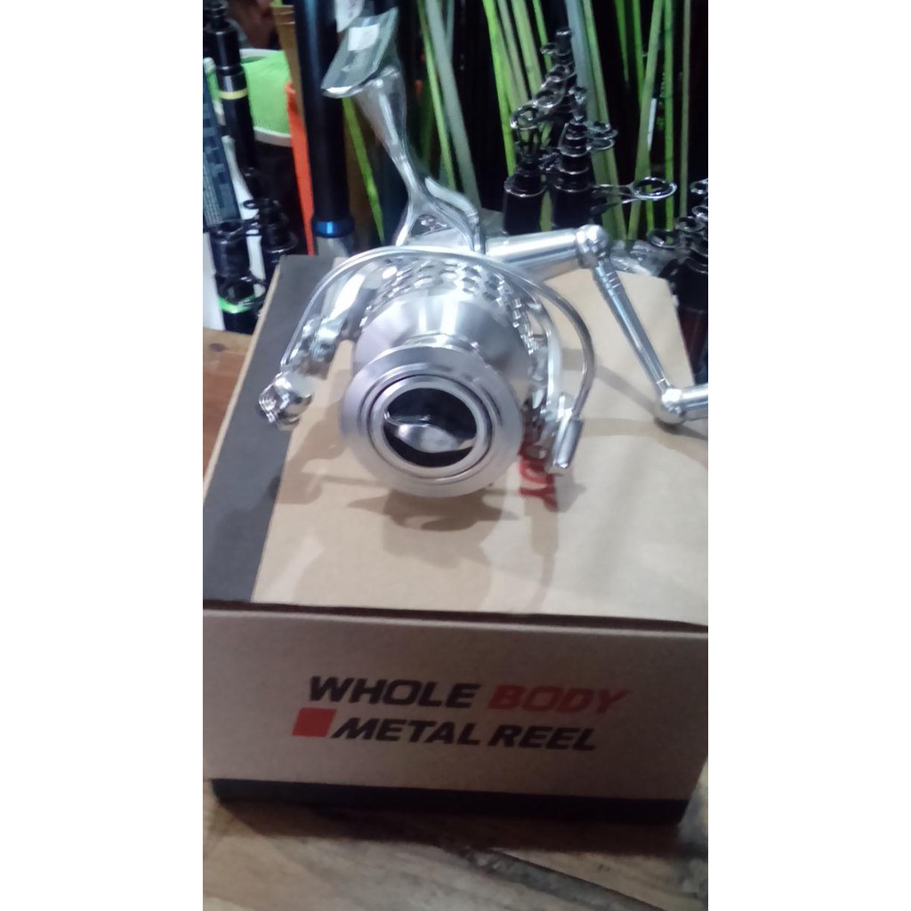 Reel Anyfish Metal X 4000 Full Metal Body Silver