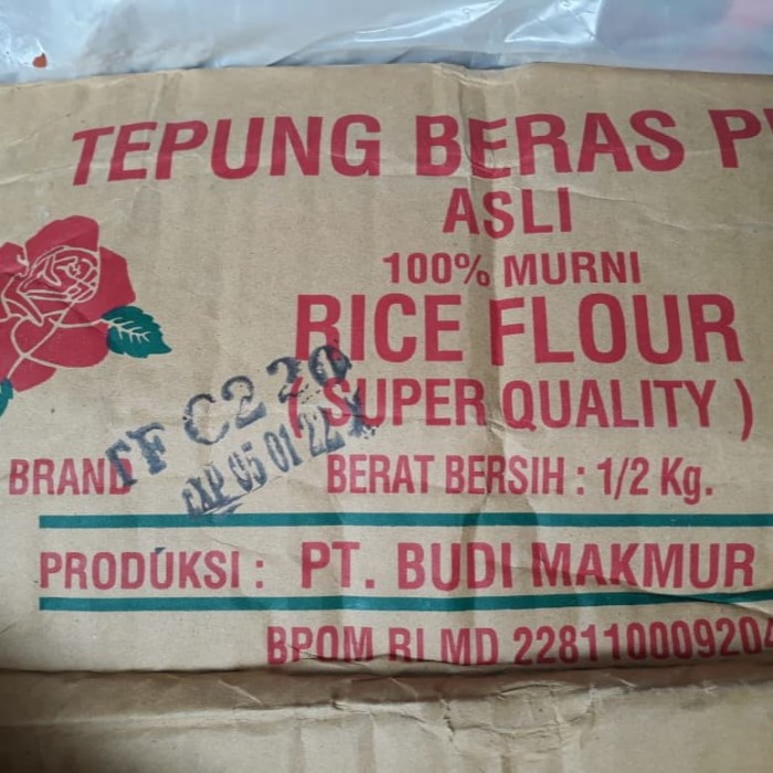 

Ketan-Beras-Tepung- Tepung Beras Rose Brand 500Gr -Tepung-Beras-Ketan.