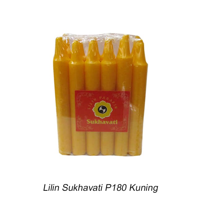 Lilin sembahyang sukhavati kuning