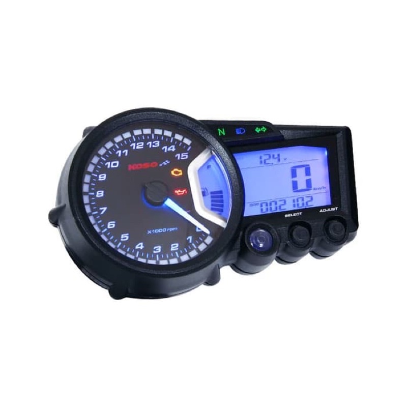 Spedometer Koso Rx2+ Spedo Koso Digital Moto Gp Original