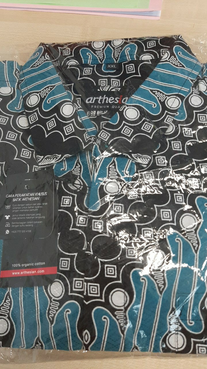 [arthesian] Kemeja Batik Pria - Ravael Batik Semi Dobby