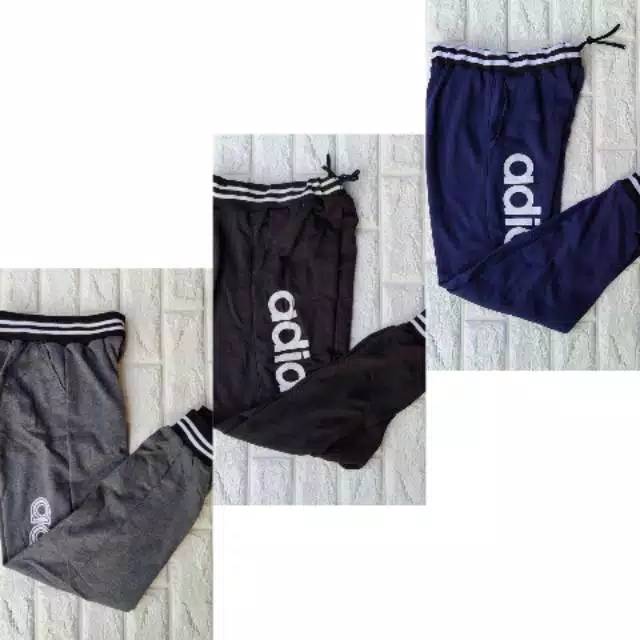  celana  adidas  UNISEX PREMIUM size M L dan XL basic jogger 