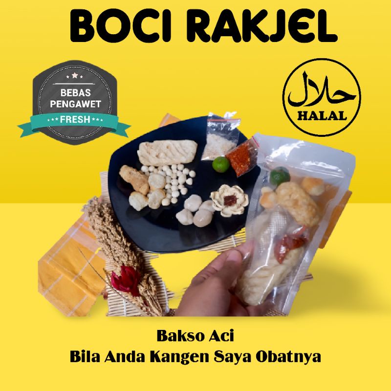 

Baso Aci Instan Lengkap Vacum BOCI BACI TERMURAH