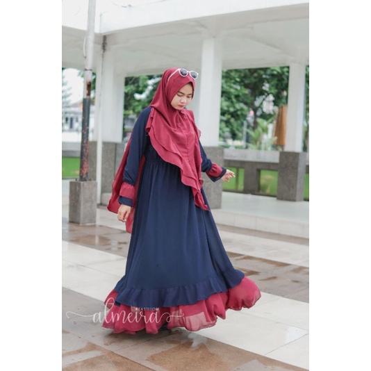 Gamis Ceruty Set Gamis Ceruty Premium Gamis Syari