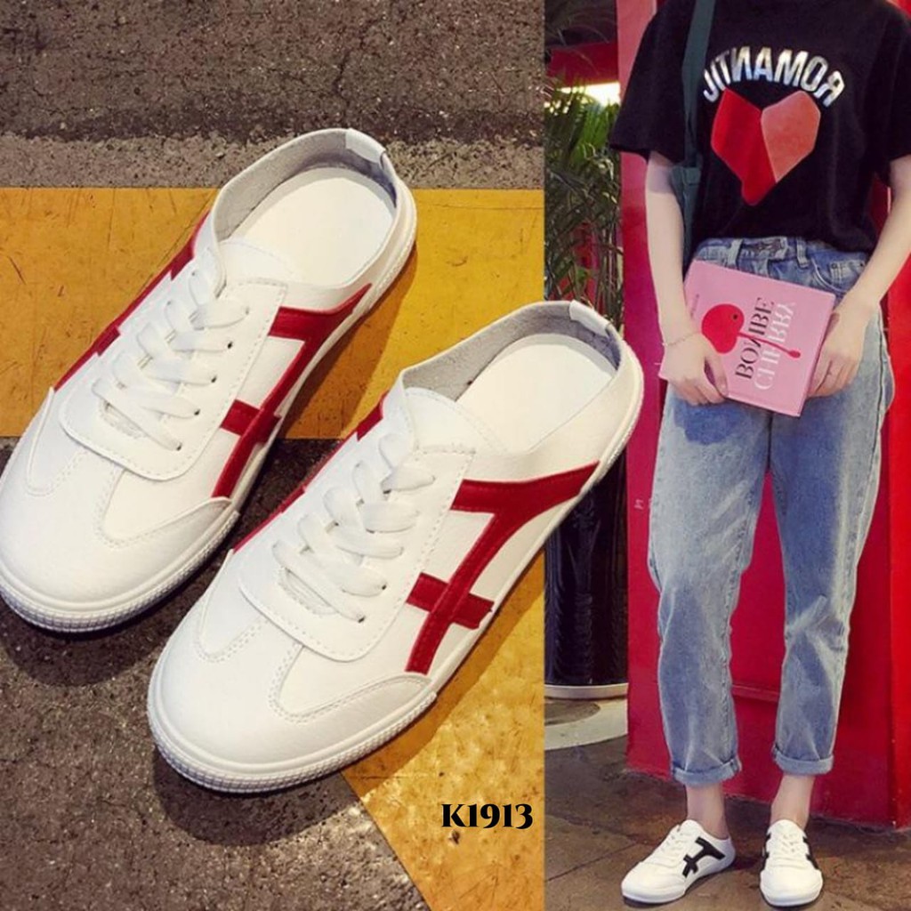 RESTOCK WYN SNEAKERS SELOP CASUAL NYAMAN ANTI SLIP K1913