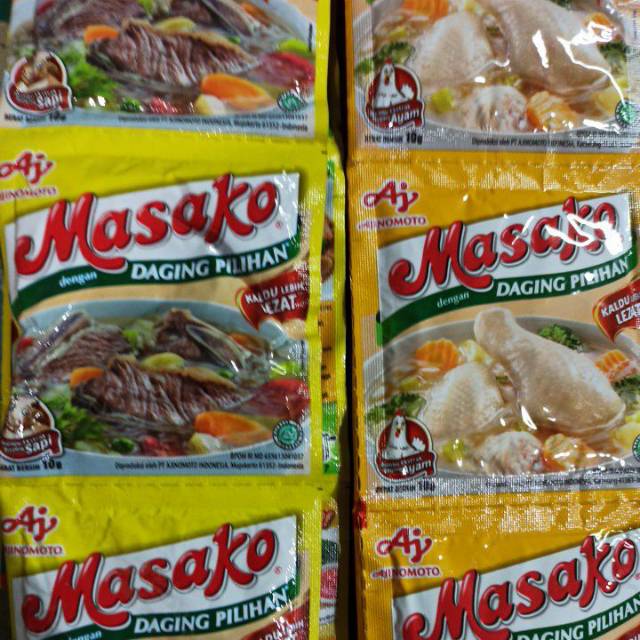 

Masako 10g (1Renceng)