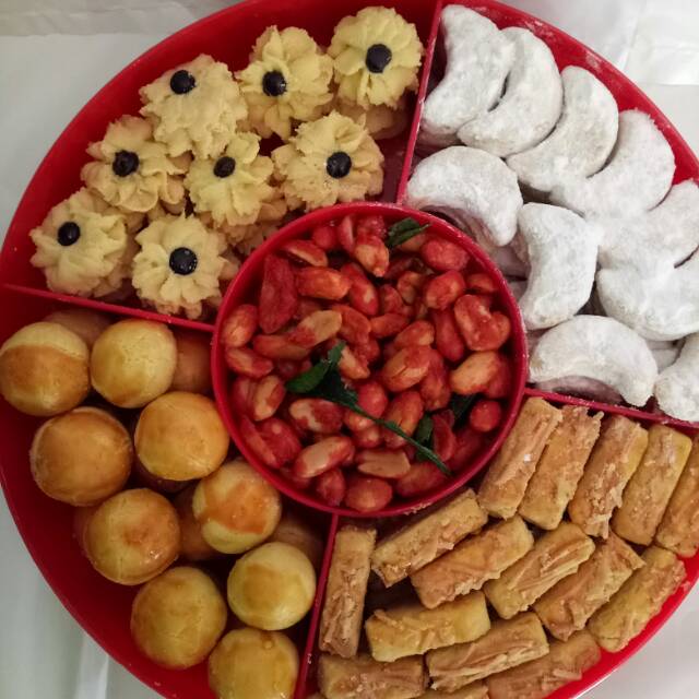 

Paket kuker tray merah