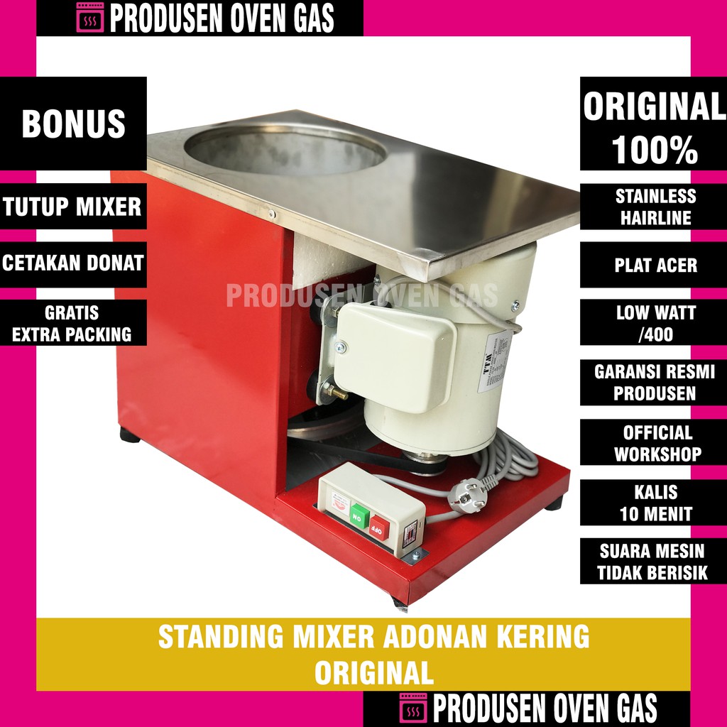 Mixer Roti Cocok Untuk Usaha Rumahan Hemat Listrik Mudah dan PraktisS