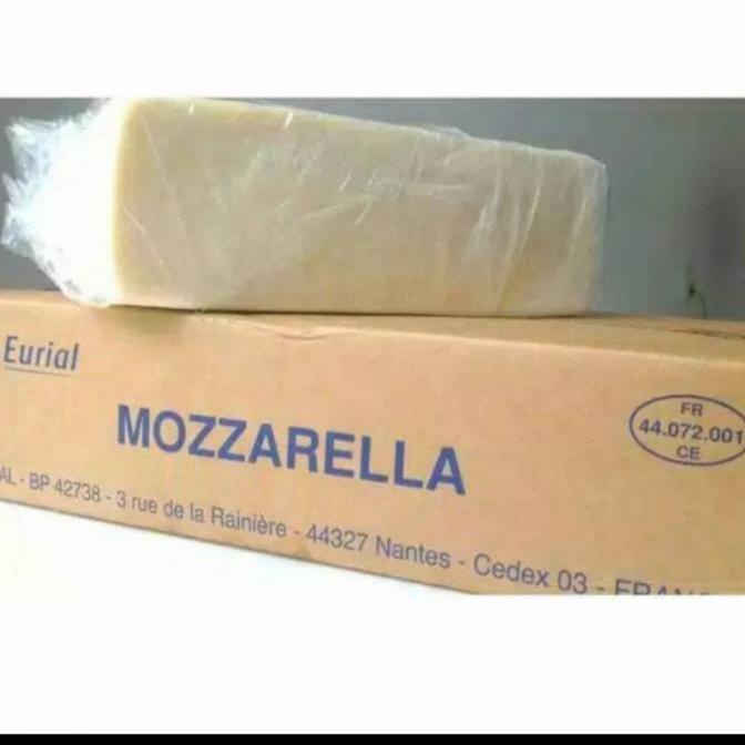 

Keju Mozzarella Eurial kemasan 10 Kg