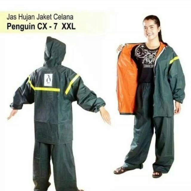 Pinguin cx 7 mantel hujan jumbo XXL