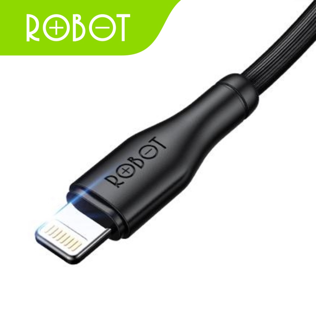 KABEL USB ROBOT RT-TL100 TYPE C OR LIGHTNING FAST CHARGING