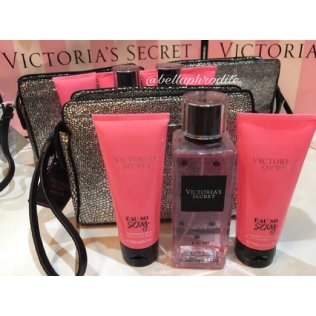 Victoria's Secret Eau So Sexy Trio Set