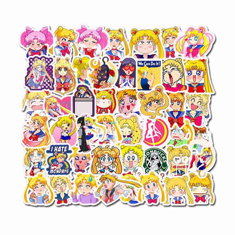 SM003 – Sticker / Stiker Anime Manga Cosplay Jepang Sailor Moon