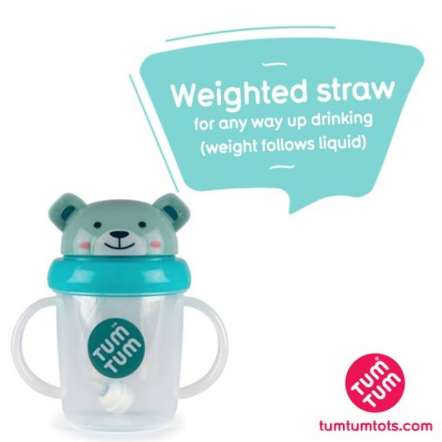 Botol minum anak tumtum tippy up cup