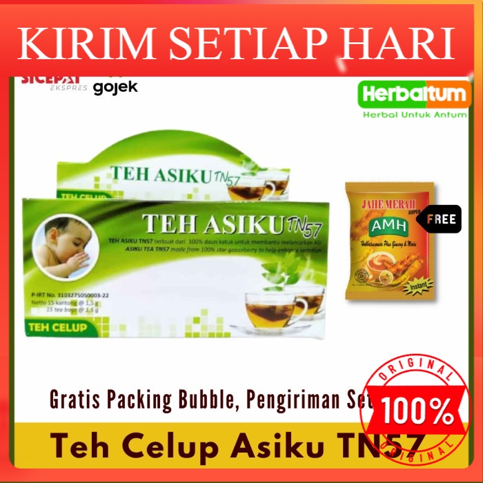 

Penambah ASI Alami (Paket 2 Box) TEH ASIKU TN57