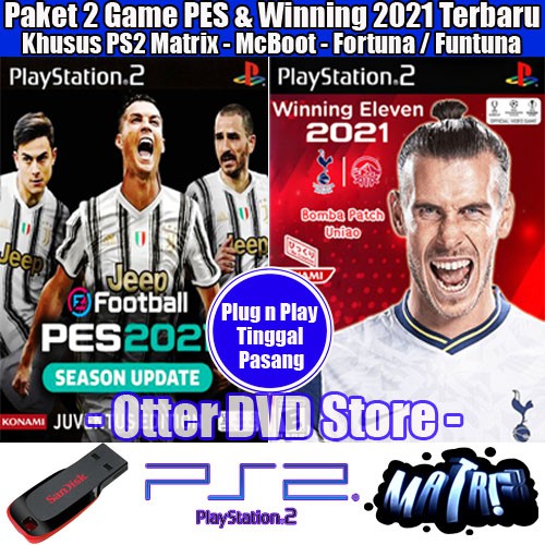 Flashdisk Game PS2 PS 2 PES 2021 - Winning Eleven 2021 Terbaru
