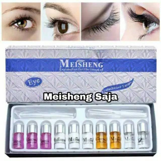 Paket Lash Lift  / LashLift Kit Meisheng / Peket Keriting Bulumata / Pelentik Bulu Mata