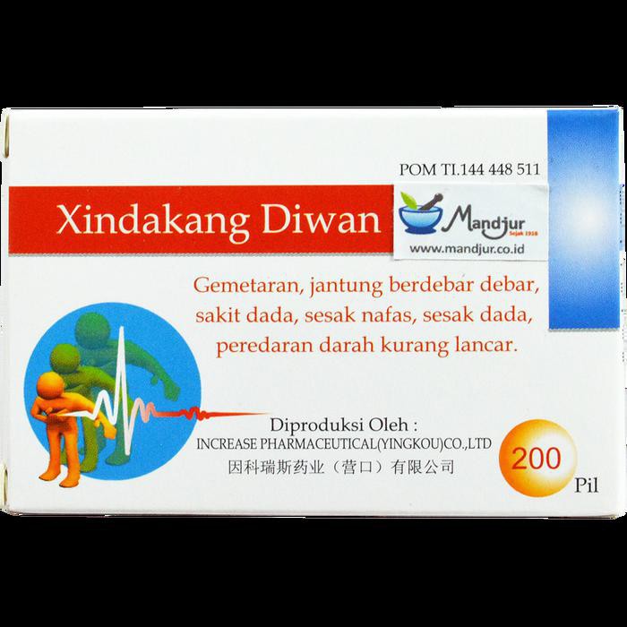 OBAT JANTUNG Xindakang Diwan - Obat Jantung Berdebar- Sakit Dada- Sesak Nafas Dll LAPAK ASLI