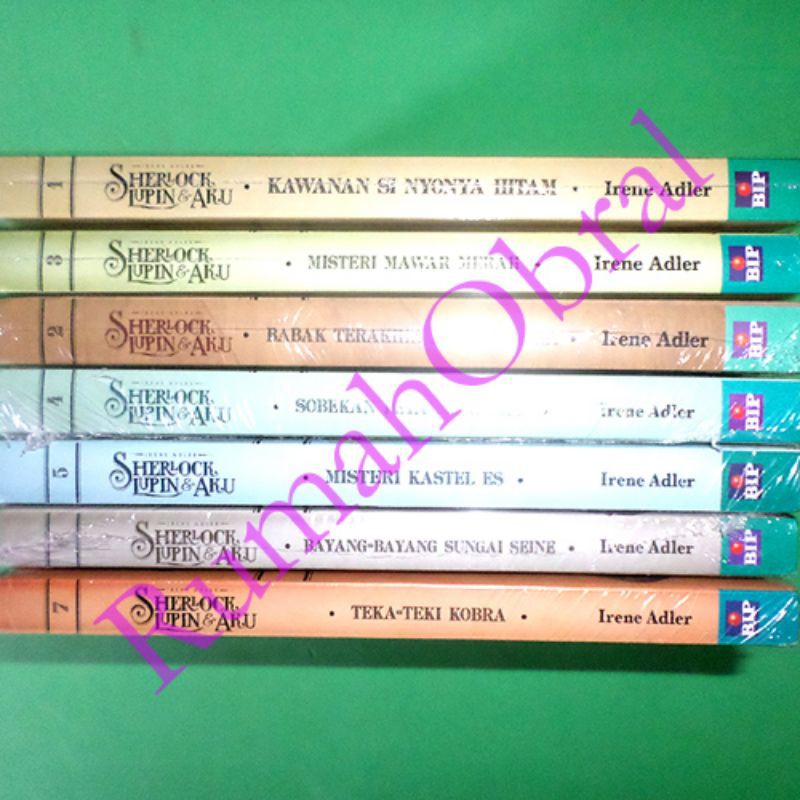 Buku Sherlock Lupin dan Aku (Cabutan) Oleh Irene Adler Penerbit BIP