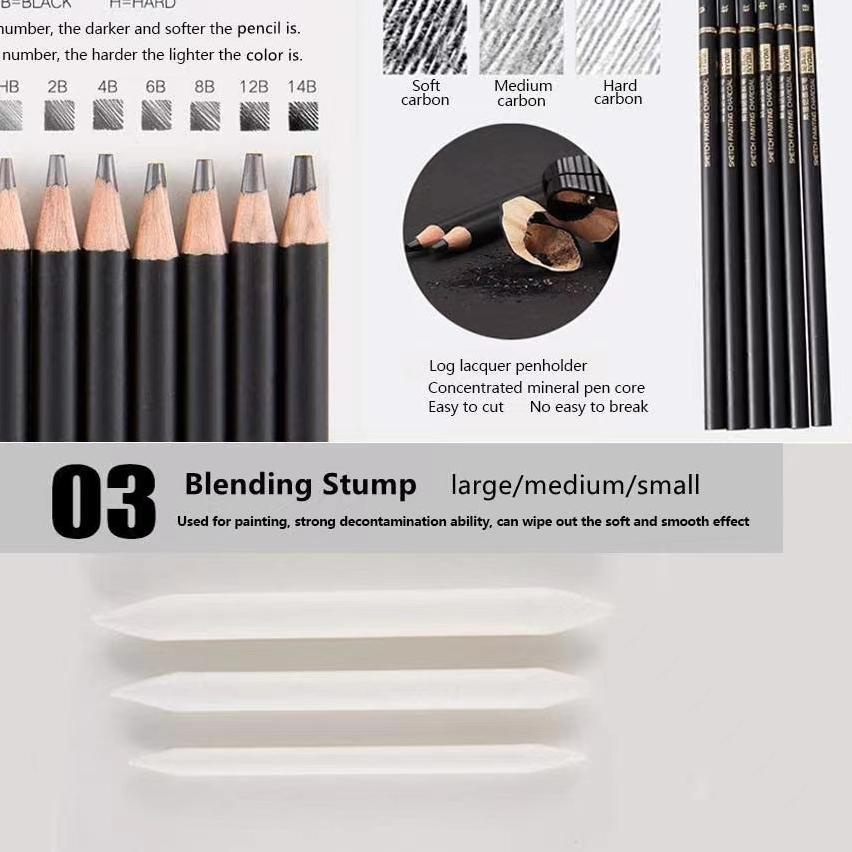 

Kirim Sekarang NYONI Sketch Drawing Pencil Set 29 / Pensil Lukis Sketsa Set Lengkap,,