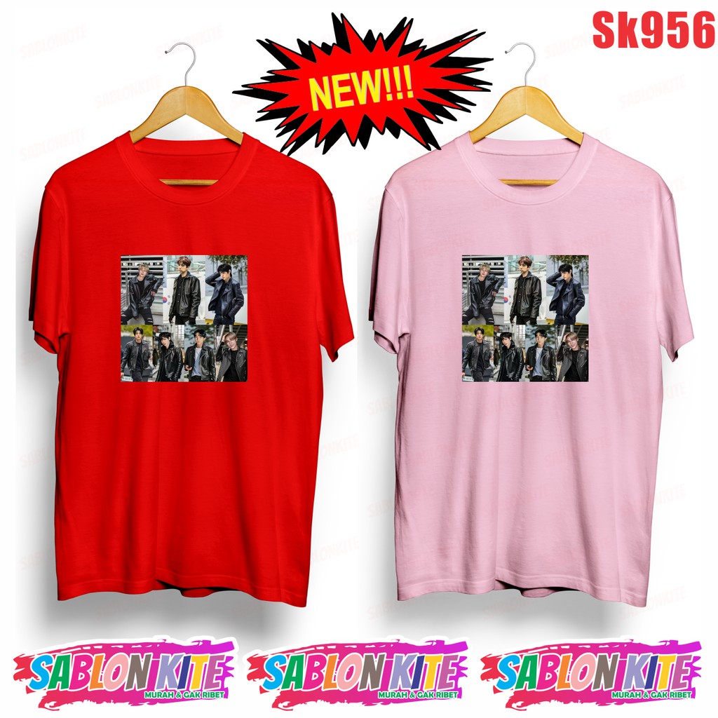 MURAH!!! KAOS KPOP MEMBER SK956 UNISEX COMBED 30S