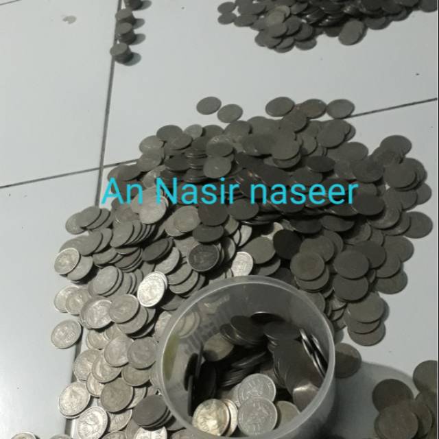 koin lama Rp 100 tipis