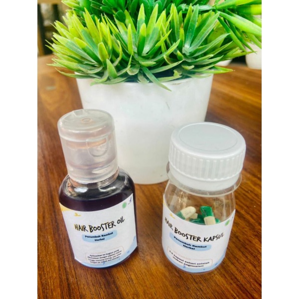 HAIR BOOSTER ZINC HERBAL (PELEBAT RAMBUT,BREWOK, KUMIS & PENCEGAH RAMBUT RONTOK/KETOMBE MEMBANDEL)