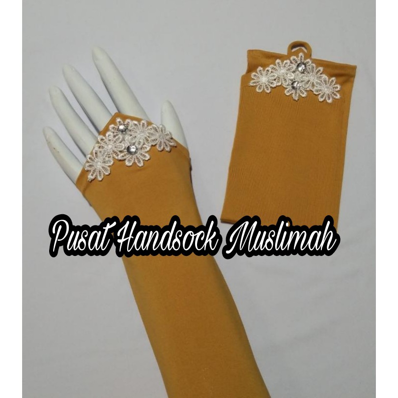 ( COD ) Handsockk Cincin Flower Full Murahh/Mansset Murah/Handsock Jersey/Manset Jersey