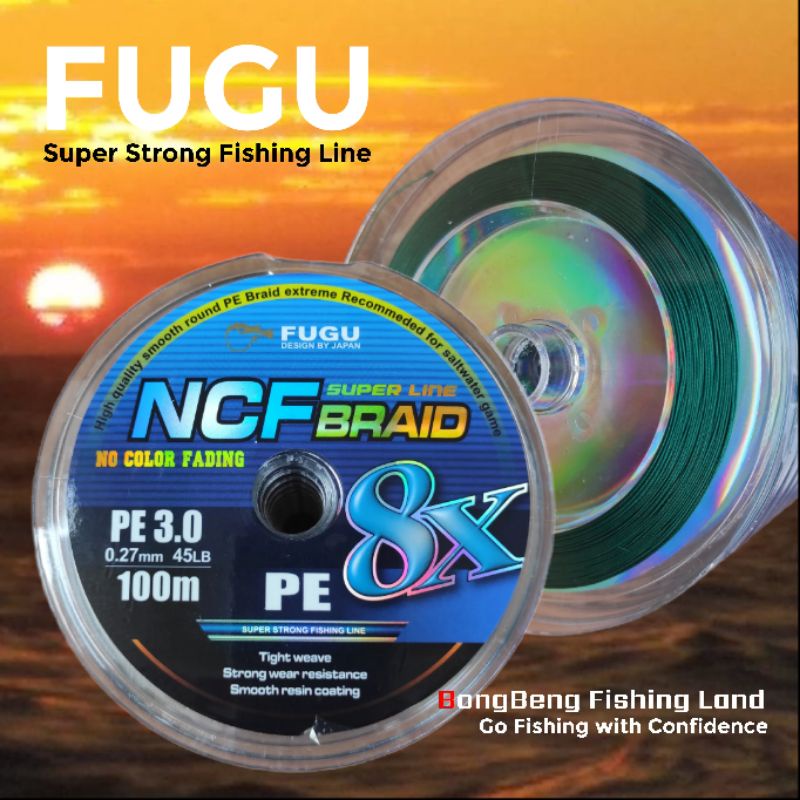Senar PE FUGU NCF Super Line Braid 8X 100M/Roll/Connecting