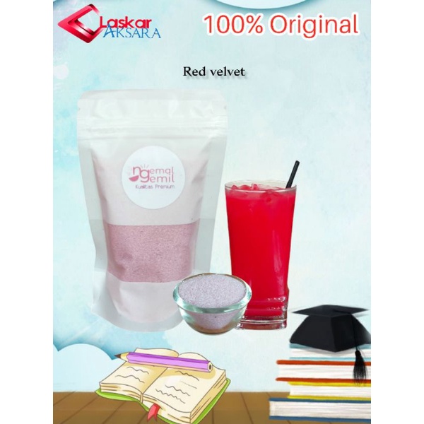 

Minuman Bubuk Rasa Red Velvet // Premium