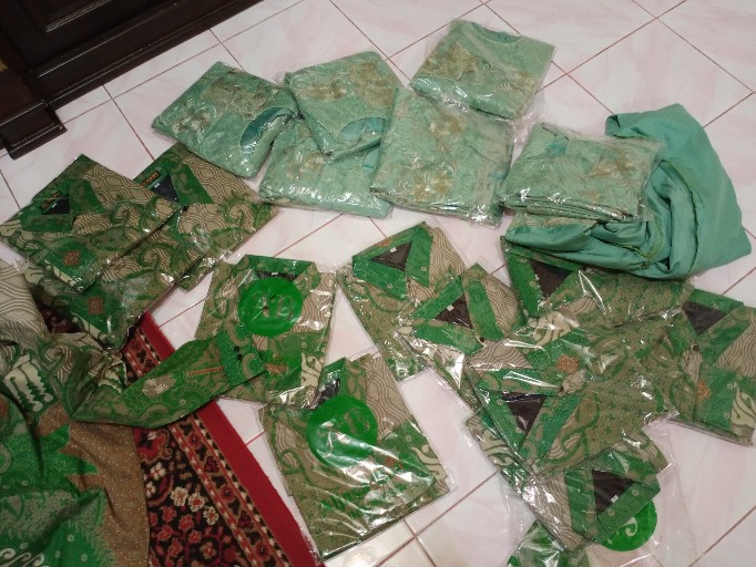 Kemeja Batik Pria Lengan Panjang Saputra Ijo Full Furing Baju Hem Atasan Premium Modern Trendy Katun