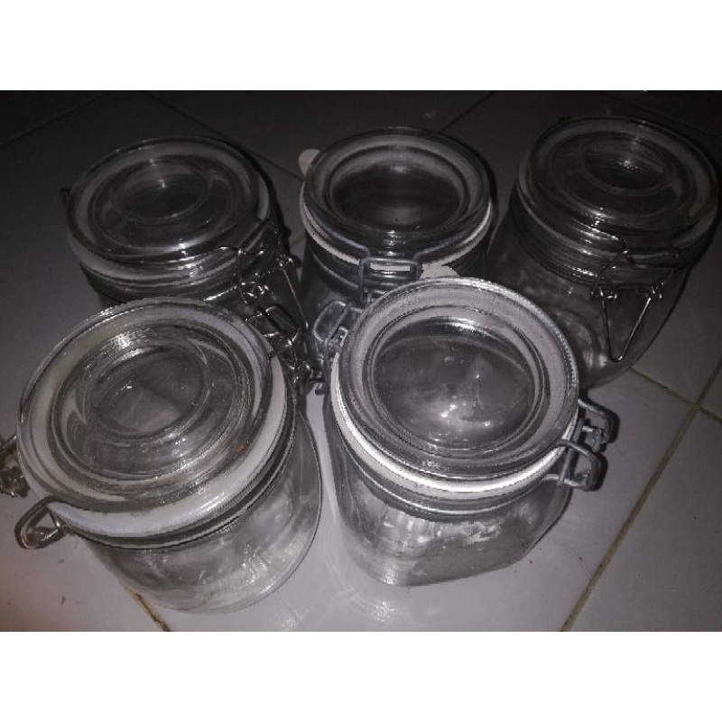 Toples Tempat Ikan Cupang/Toples Kaca