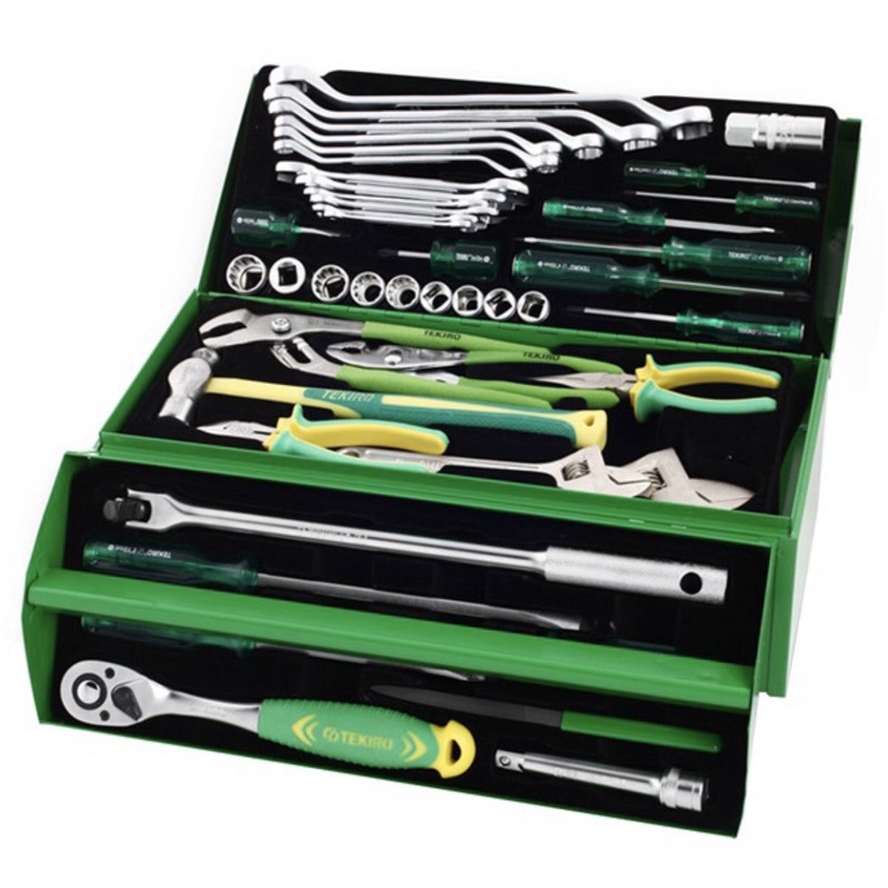 TEKIRO MEKANIK TOOL SET 45 pcs bix besi PERKAKAS BENGKEL TEKIRO