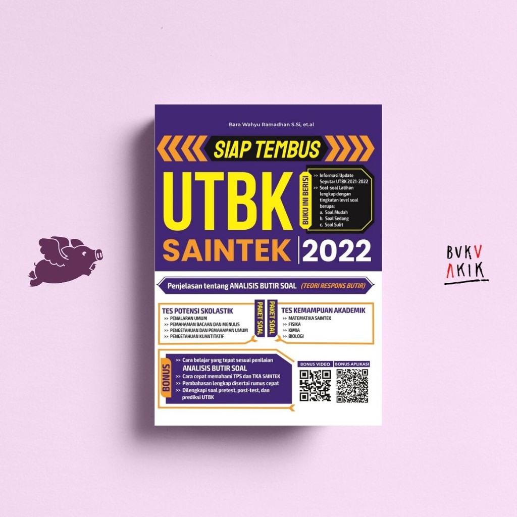 Siap Tembus UTBK Saintek 2022 - Bara Wahyu Ramadhan S.Si