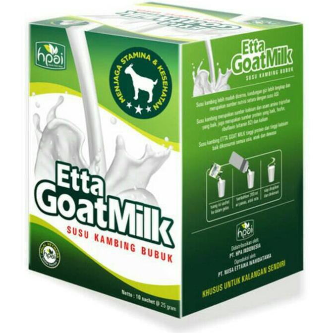 

Susu Kambing Etta Goat Milk HPAI Original