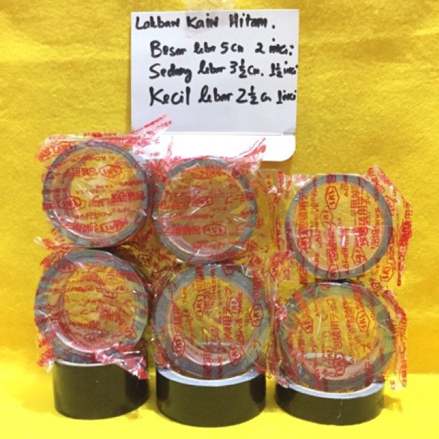 Lakban hitam SKS (1 pcs) / atk grosir murah sekolah