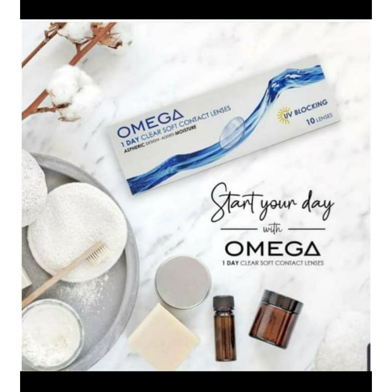 OMEGA 1 DAY CLEAR SOFT ( 5PSG/10PCS )