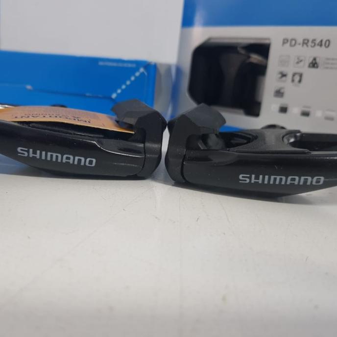 Pedal Cleat Sepeda Shimano Pd R540 Black Include Tapal Sh11