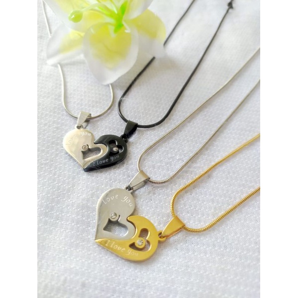 Kalung Couple Titanium Kalung Soulmate 2