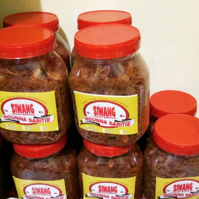 

Siwang (terasi bawang) Bawang goreng terasi, Yg ada rasanya. Sangat cocok untuk teman makan.