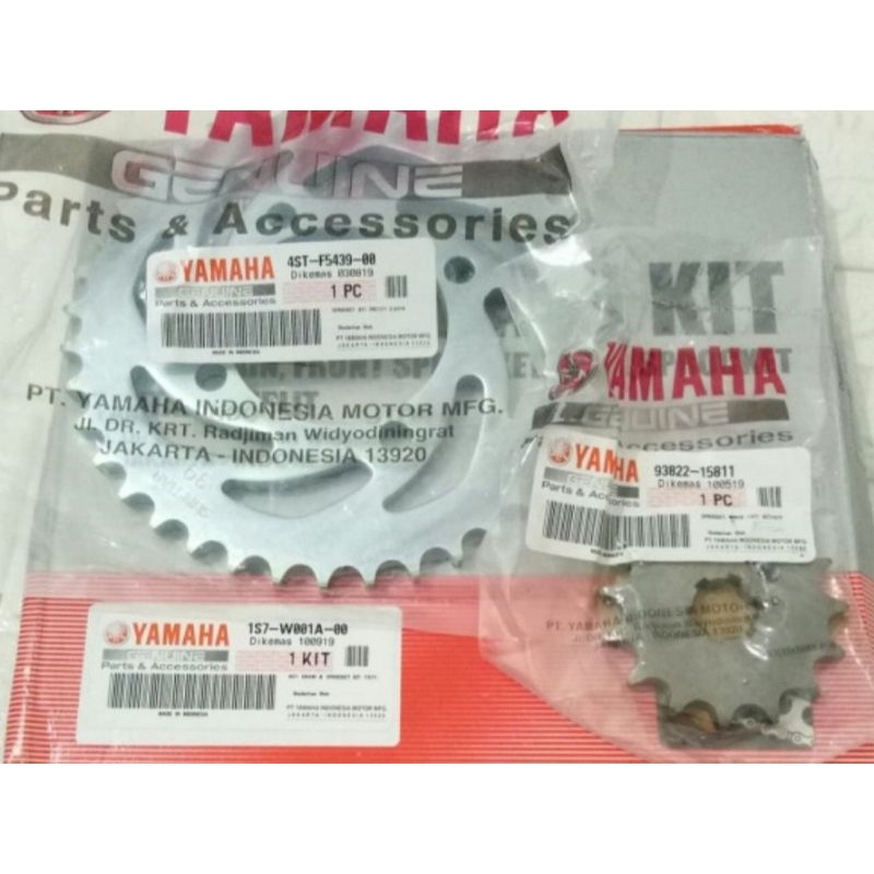 GEAR GIR SET JUPITER MX LAMA ASLI ORI YAMAHA 1S7 W001A 00