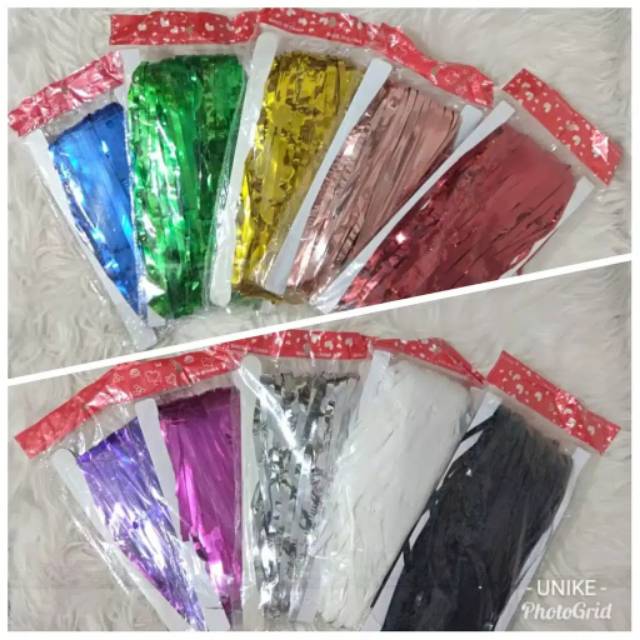 Tirai Foil Pesta