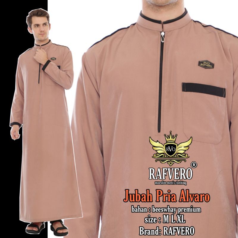 Gamis Jubah Pria Alvaro