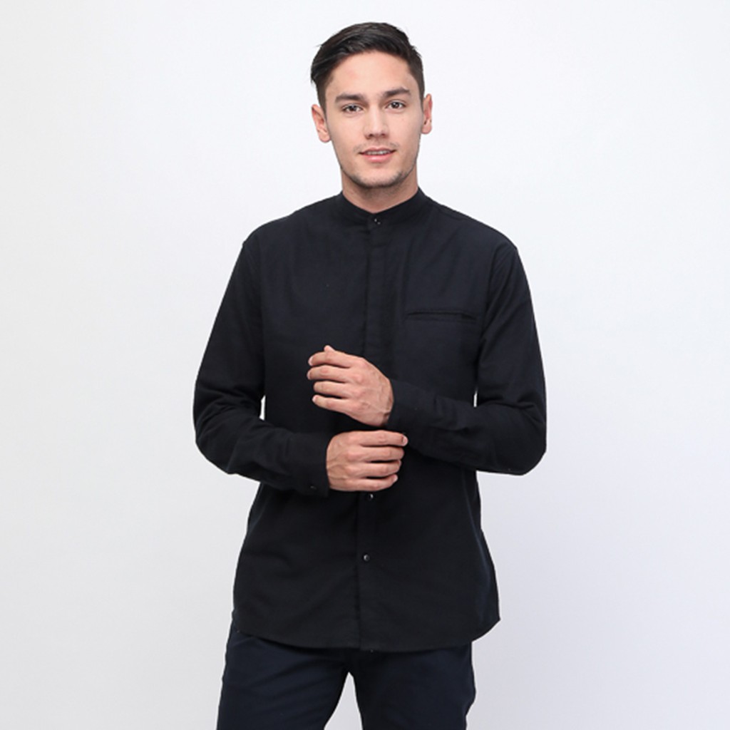 

17Seven Original Kemeja Polos Pria Lengan Panjang 0141-Taput