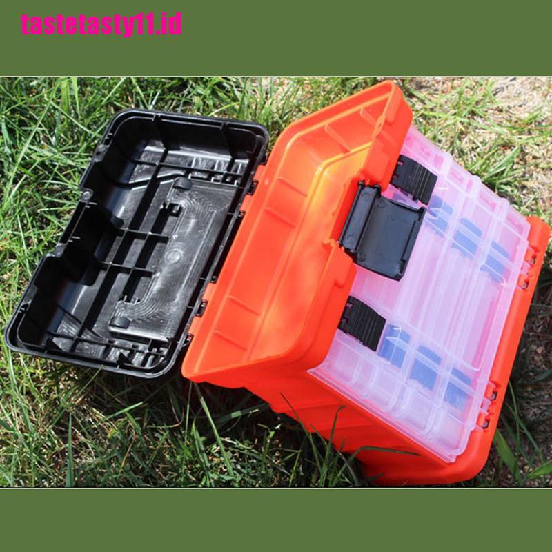 【TTID】5 Layer PP+ABS Big Fishing Tackle Box High Quality Plastic Handle Fishing