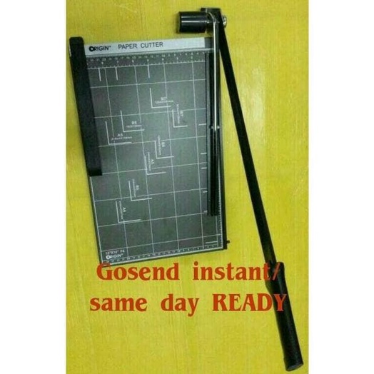 

Paper Cutter Origin F4R Alat Potong Kertas Folio Terbaru