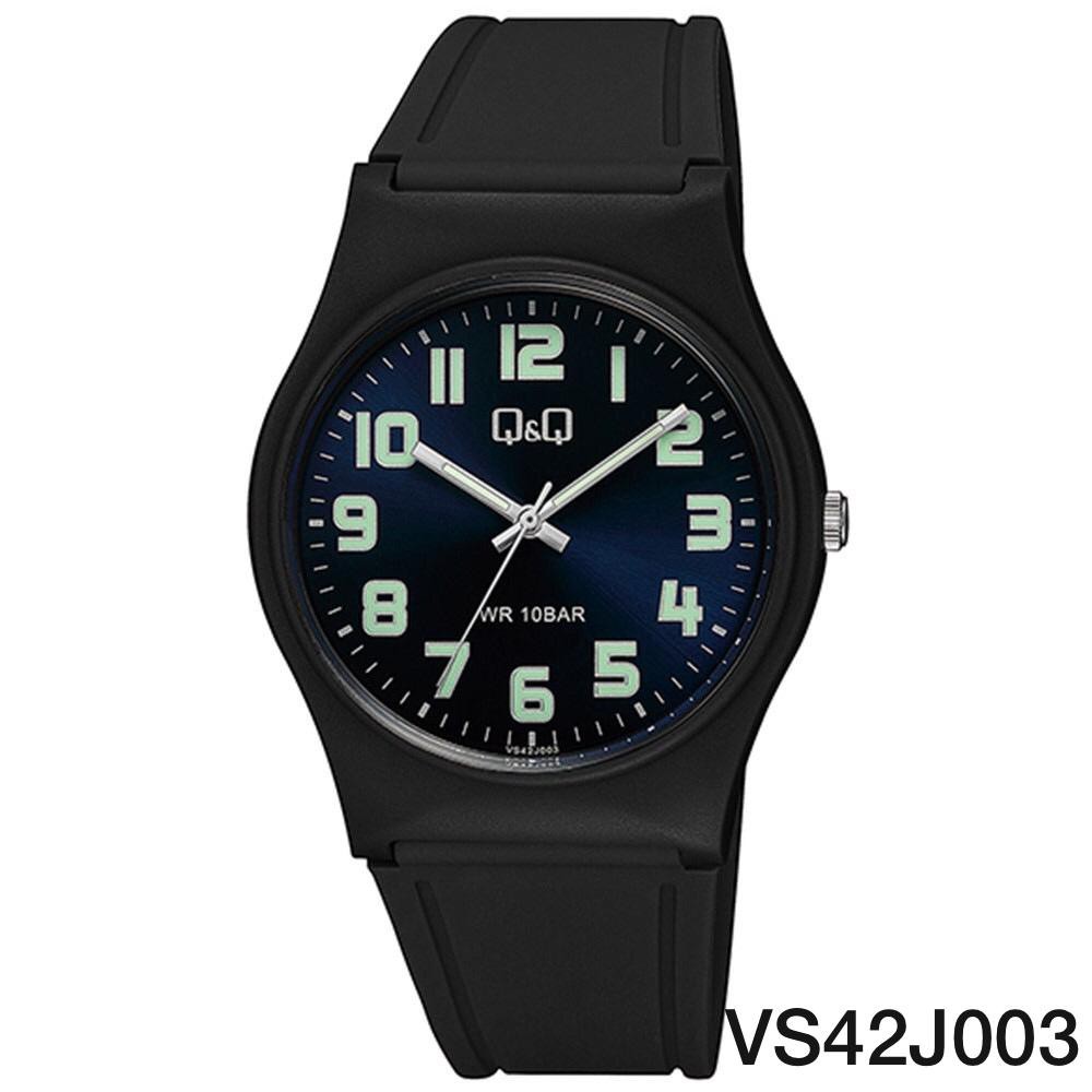 QQ Original VS42J - Jam Tangan Pria Karet Water Tahan Air